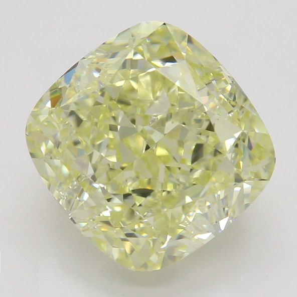 Farebný diamant cushion, fancy light žltý, GIA 8845770038 Y4