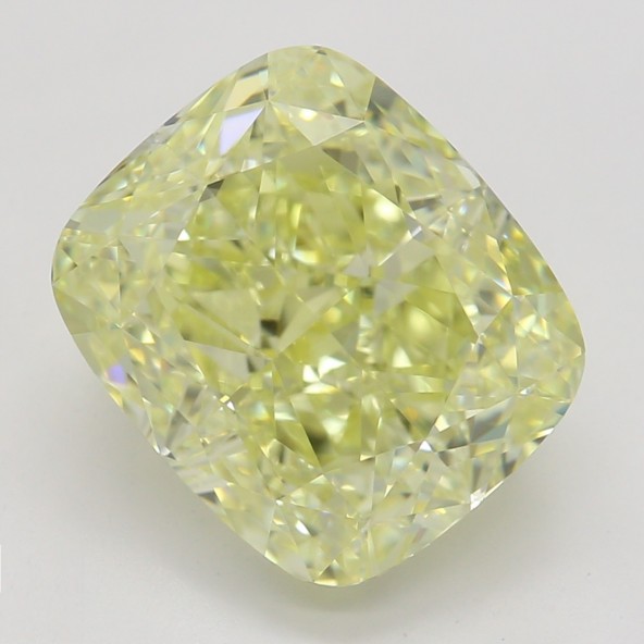 Farebný diamant cushion, fancy žltý, GIA 1873350211 Y5