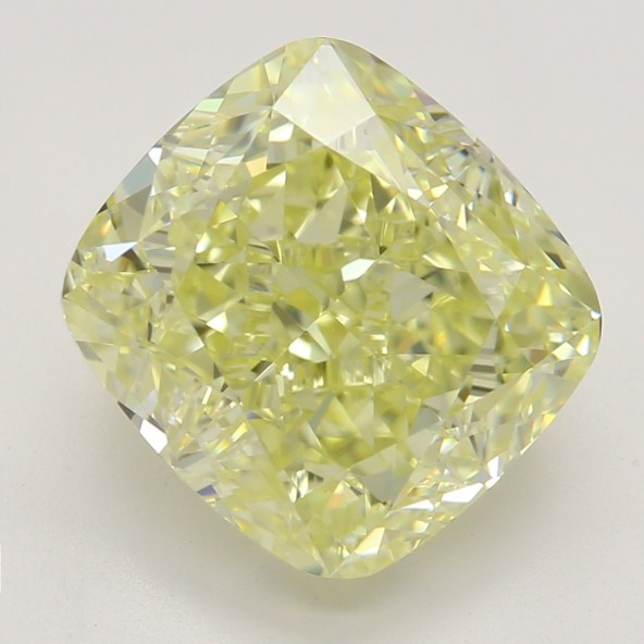 Farebný diamant cushion, fancy žltý, GIA 7873350307 Y5 Farebný diamant cushion, fancy žltý, GIA 7873350307 Y5