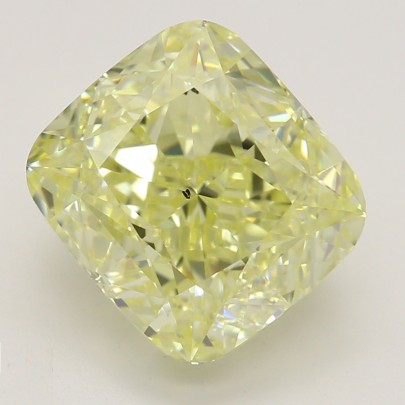 Farebný diamant cushion, fancy žltý, GIA 2873350192 Y5