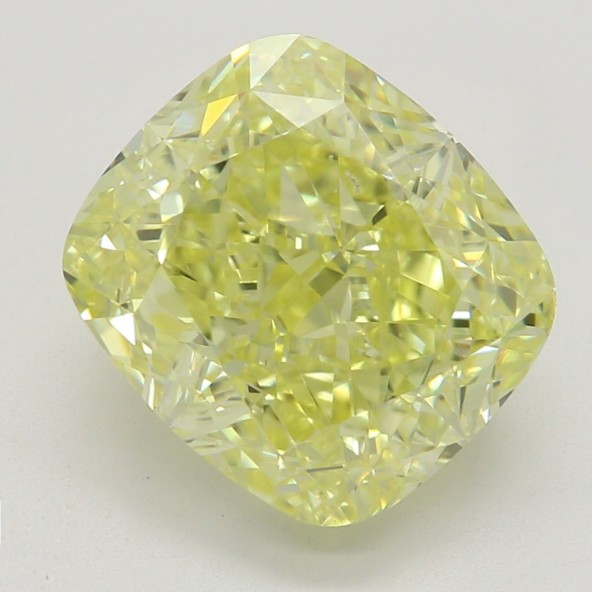 Farebný diamant cushion, fancy žltý, GIA 6872400046 Y5 Farebný diamant cushion, fancy žltý, GIA 6872400046 Y5
