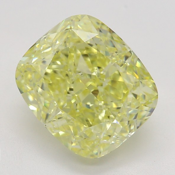 Farebný diamant cushion, fancy intense žltý, GIA 2872470152 Y6 Farebný diamant cushion, fancy intense žltý, GIA 2872470152 Y6