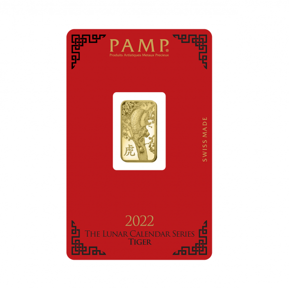 Investičná zlatá tehla 5 g razená Pamp Lunar Tiger ZAUFS00586 (3)