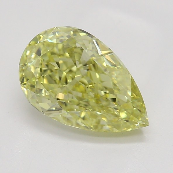 Farebný diamant hruška, fancy intense žltý, GIA 1872110070 Y6
