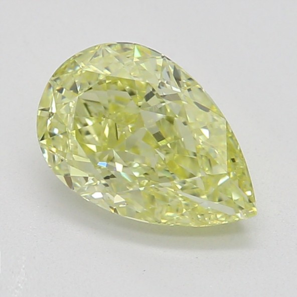 Farebný diamant hruška, fancy žltý, GIA 5845920265 Y5