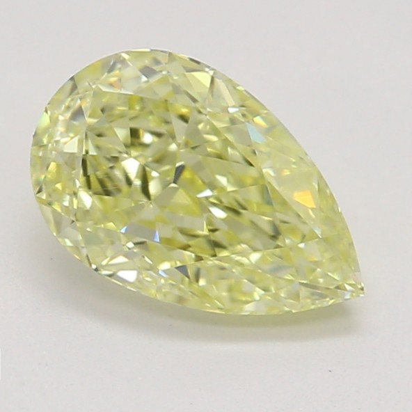 Farebný diamant hruška, fancy žltý, GIA 6873310216 Y5
