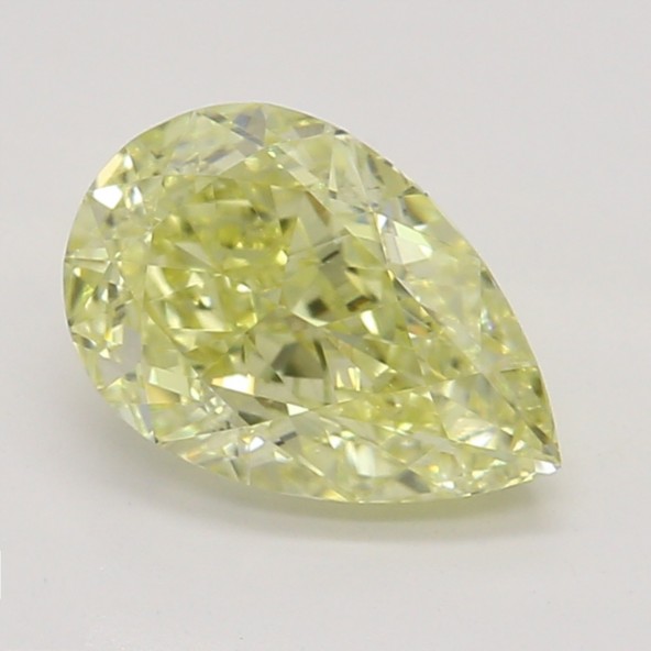 Farebný diamant hruška, fancy žltý, GIA 4873390234 Y5