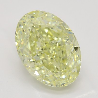 Farebný diamant ovál, fancy light žltý, GIA 7845660587 Y4