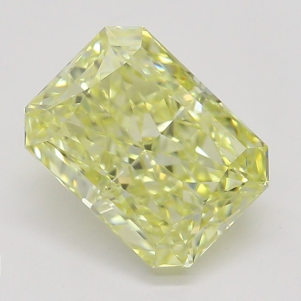 Farebný diamant radiant, fancy žltý, GIA 6846110446 Y5