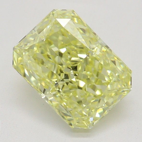 Farebný diamant radiant, fancy žltý, GIA 6872520256 Y5