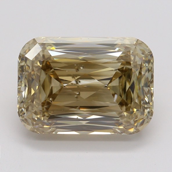 Farebný diamant emerald, fancy žltkasto-hnedý, GIA 8871570258 T5