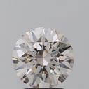 Farebný diamant okrúhly briliant, very light žltohnedý, 2,51ct, GIA