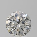 Farebný diamant okrúhly briliant, faint sivý, 2,05ct, GIA