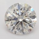 Farebný diamant okrúhly briliant, faint ružovohnedý, 1,5ct, GIA