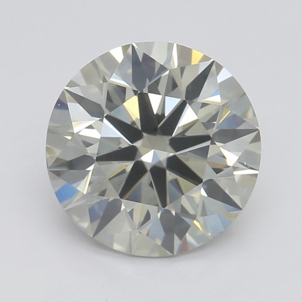 Prírodný farebný diamant s GIA certifikatom okrúhly briliant fancy light sivý 1.50 ct SI2 7828150047_S4