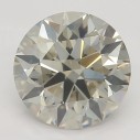 Farebný diamant okrúhly briliant, faint sivý, 1,28ct, GIA