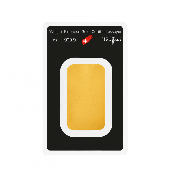 Investičná zlatá tehla 1oz razená Argor Heraeus 70007 (3)