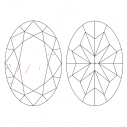 Farebný diamant oval, fancy intense žltý, 4,03ct, GIA