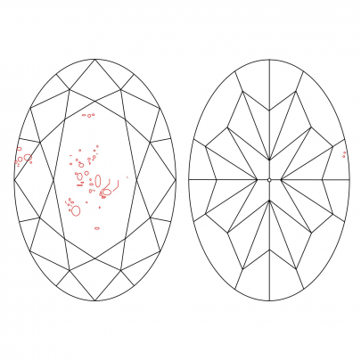 Prírodný farebný diamant s GIA certifikatom oval fancy light žltý 4.05 ct SI2 6829630116_Y4 2