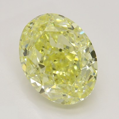 Prírodný farebný diamant s GIA certifikatom oval fancy intense žltý 3.01 ct SI1 7842240037_Y6