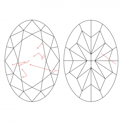 Prírodný farebný diamant s GIA certifikatom oval fancy light žltý 3.01 ct SI2 3841680143_Y4 2