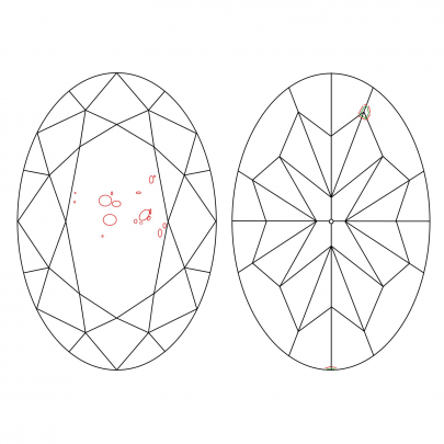 Prírodný farebný diamant s GIA certifikatom oval fancy hnedožltý 3.50 ct SI2 8828320298_Y5 2