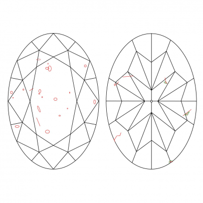 Prírodný farebný diamant s GIA certifikatom oval fancy hnedožltý 3.71 ct SI2 2828230182_Y5 2