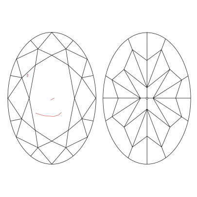 Prírodný farebný diamant s GIA certifikatom oval fancy s nahnedlo žltou farbou 2.20 ct VS2 4828980134_Y5 2