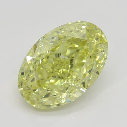 Prírodný farebný diamant s GIA certifikatom oval fancy intense žltý 2.21 ct SI1 3841640063_Y6