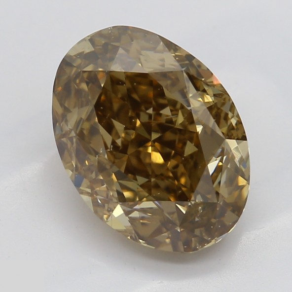 Prírodný farebný diamant s GIA certifikatom oval fancy dark tmavo žltkasto hnedý 2.02 ct SI1 8841740088_T9