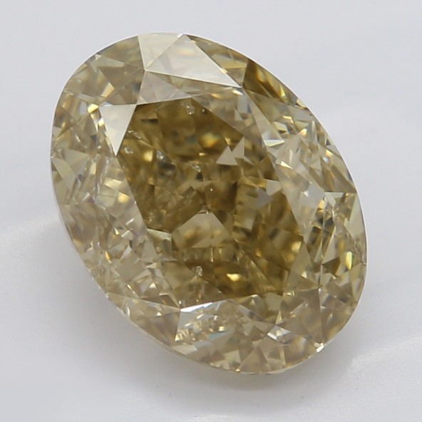 Prírodný farebný diamant s GIA certifikatom oval fancy hnedožltý 2.04 ct SI2 5828320215_Y5