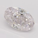 Farebný diamant oval, light ružový, 2,02ct, GIA