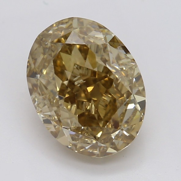 Prírodný farebný diamant s GIA certifikatom oval fancy žltohnedý 1.84 ct SI1 1829000040_T5