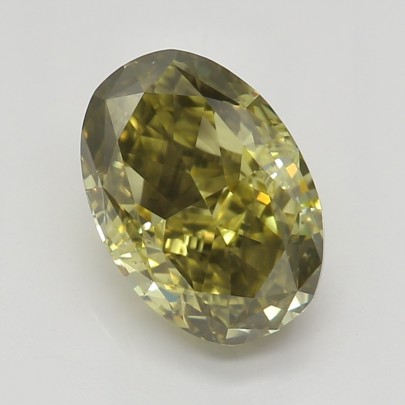 Prírodný farebný diamant s GIA certifikatom oval fancy deep hlboko nahnedlo nazelenalo žltý 1.52 ct SI1 6829310006_Y8