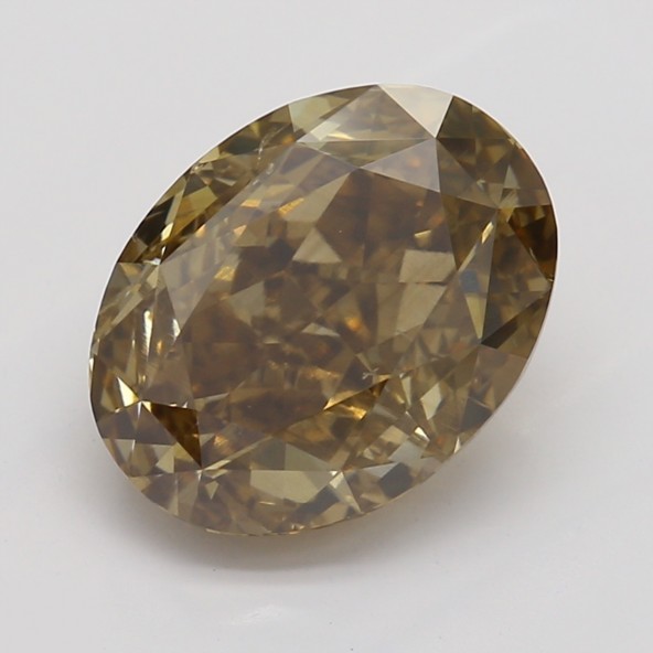 Prírodný farebný diamant s GIA certifikatom oval fancy dark tmavo žltkasto hnedý 1.71 ct SI1 6828800306_T9