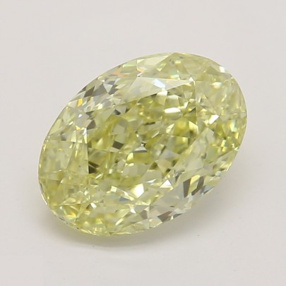 Prírodný farebný diamant s GIA certifikatom oval fancy žltý 1.01 ct SI1 5830700065_Y5