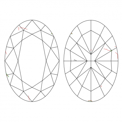 Prírodný farebný diamant s GIA certifikatom oval fancy žltý 1.01 ct SI1 5830700065_Y5 2