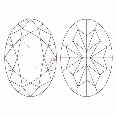 Prírodný farebný diamant s GIA certifikatom oval fancy s nahnedlo žltou farbou 1.03 ct SI2 8826960018_Y5 2