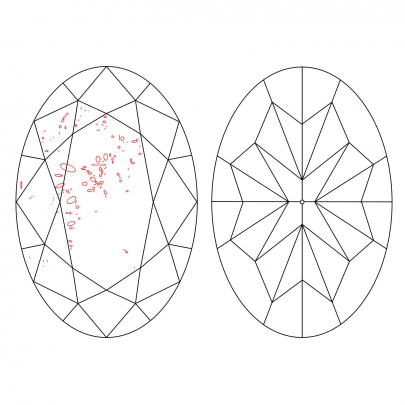 Prírodný farebný diamant s GIA certifikatom oval fancy dark tmavohnedo nazelenalo žltý 1.30 ct SI2 1825500440_Y9 2