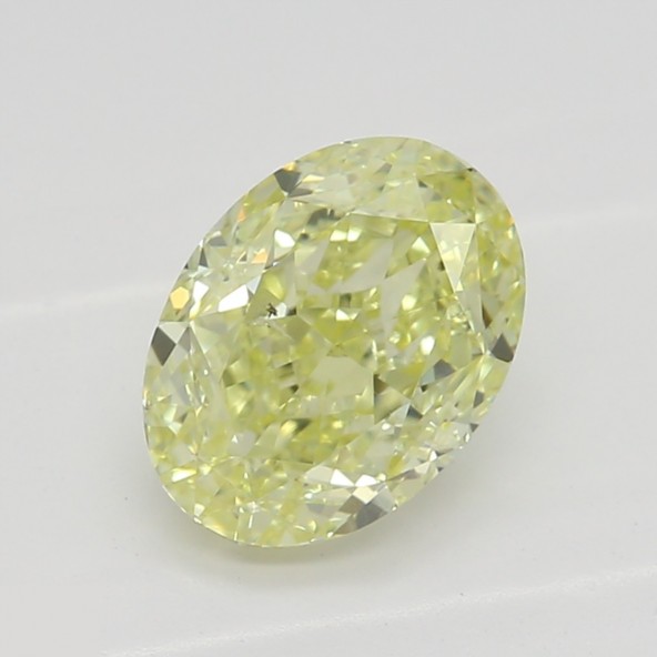 Prírodný farebný diamant s GIA certifikatom oval fancy žltý 0.92 ct SI1 4851370044_Y5