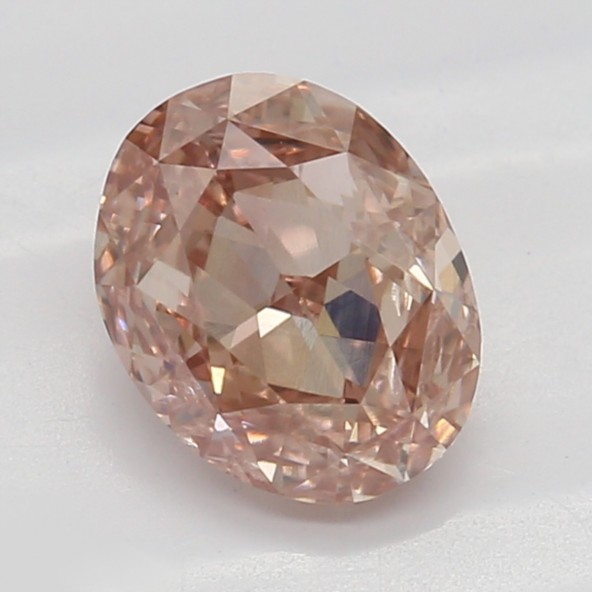 Prírodný farebný diamant s GIA certifikatom oval fancy oranžová ružový 0.70 ct VS2 1828890011_R5
