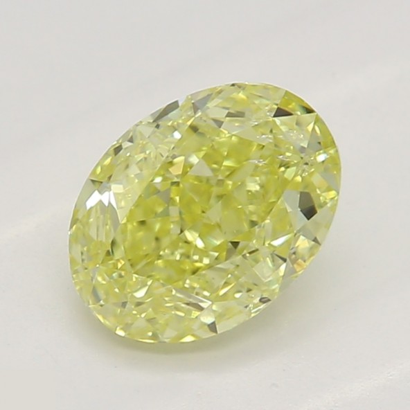 Prírodný farebný diamant s GIA certifikatom oval fancy intense žltý 0.71 ct SI1 1824980281_Y6