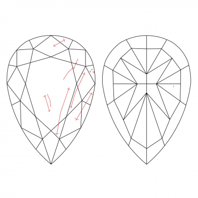 Prírodný farebný diamant s GIA certifikatom slza fancy intense žltý 2.01 ct SI2 5830990195_Y6 2