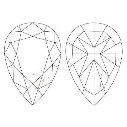 Prírodný farebný diamant s GIA certifikatom slza fancy s nahnedlo žltou farbou 2.01 ct SI2 5842600155_Y5 2