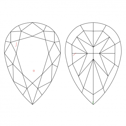 Prírodný farebný diamant s GIA certifikatom slza fancy hnedožltý 1.08 ct VS2 5828800255_Y5 2