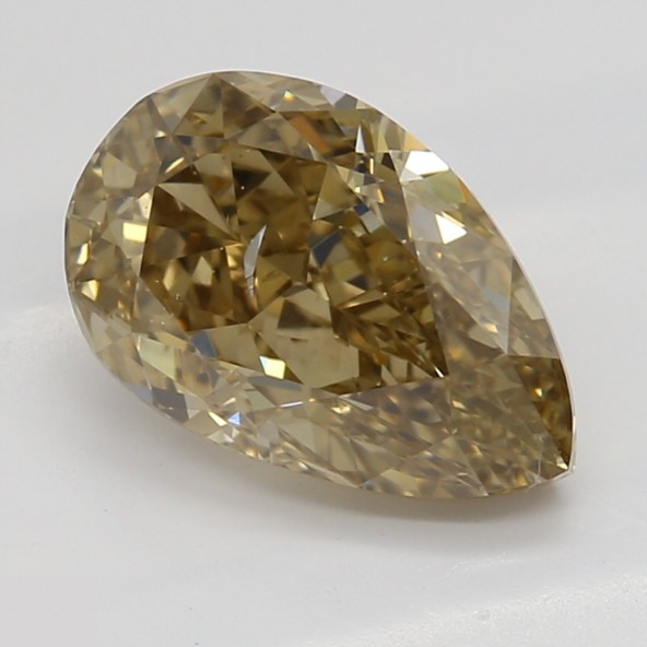 Prírodný farebný diamant s GIA certifikatom slza fancy dark tmavo žlto hnedý 1.18 ct SI1 8828320118_T9
