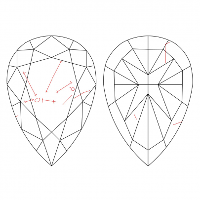 Prírodný farebný diamant s GIA certifikatom slza fancy intense žltý 1.03 ct SI2 1827230140_Y6 2