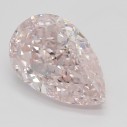 Farebný diamant slza, fancy ružový, 0,91ct, GIA