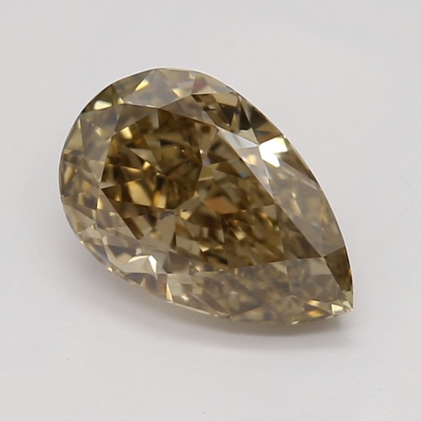 Prírodný farebný diamant s GIA certifikatom slza fancy dark tmavo žlto hnedý 0.71 ct SI1 5828110405_T9