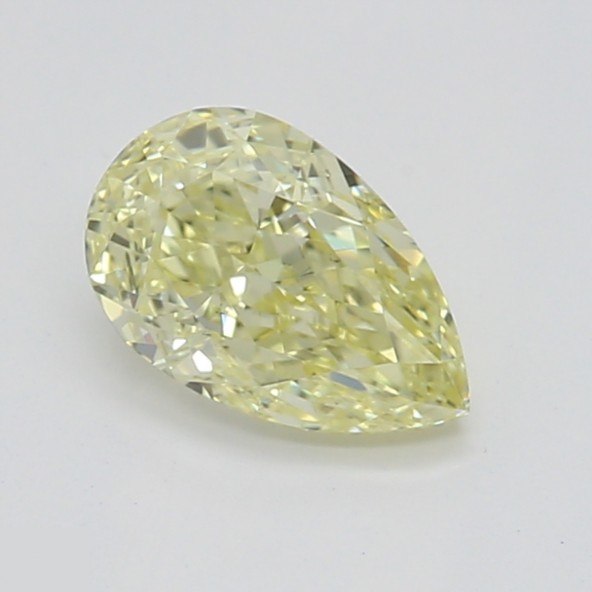 Prírodný farebný diamant s GIA certifikatom slza fancy light žltý 0.42 ct VS2 3116680123_Y4